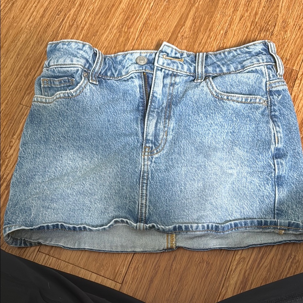 PacSun Blue Denim Skirt